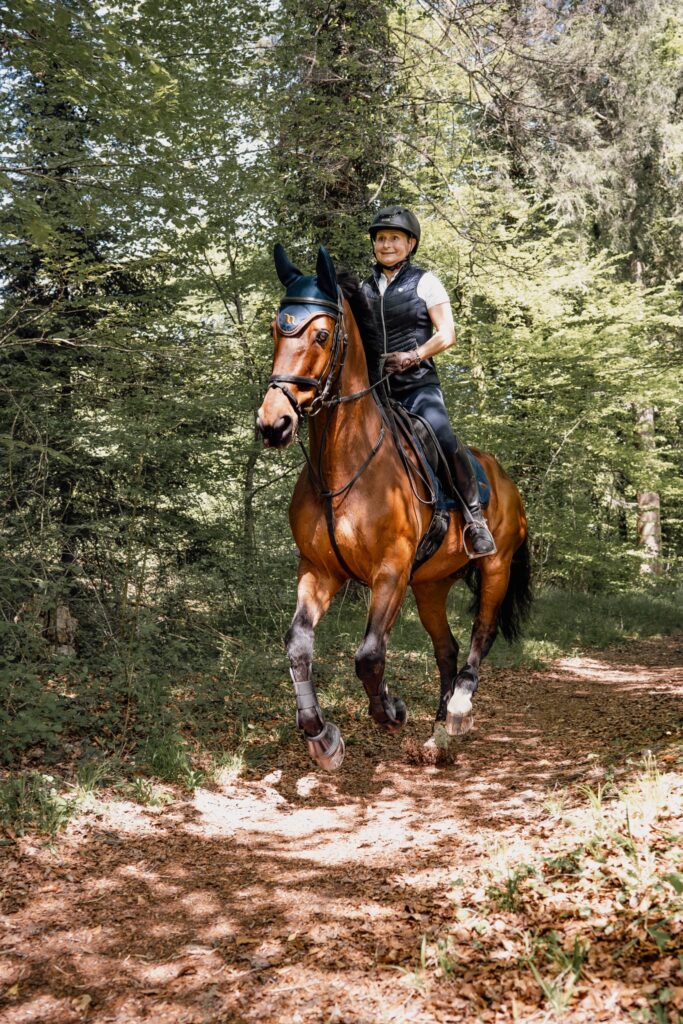 ae&p versicherung dressurreiten, Pferdesport Schweiz, Jolanda-Eggenberger
